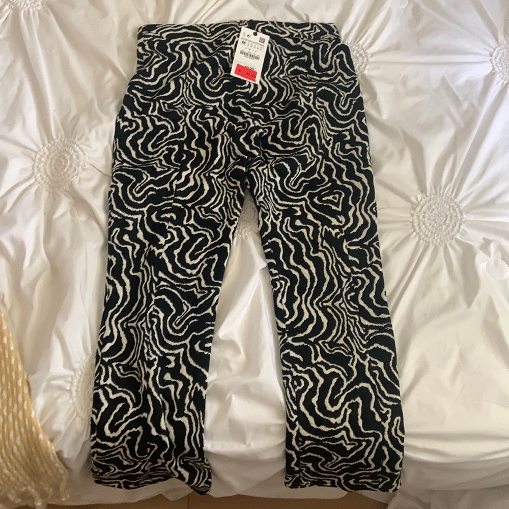 NWT Zara Printed Pants